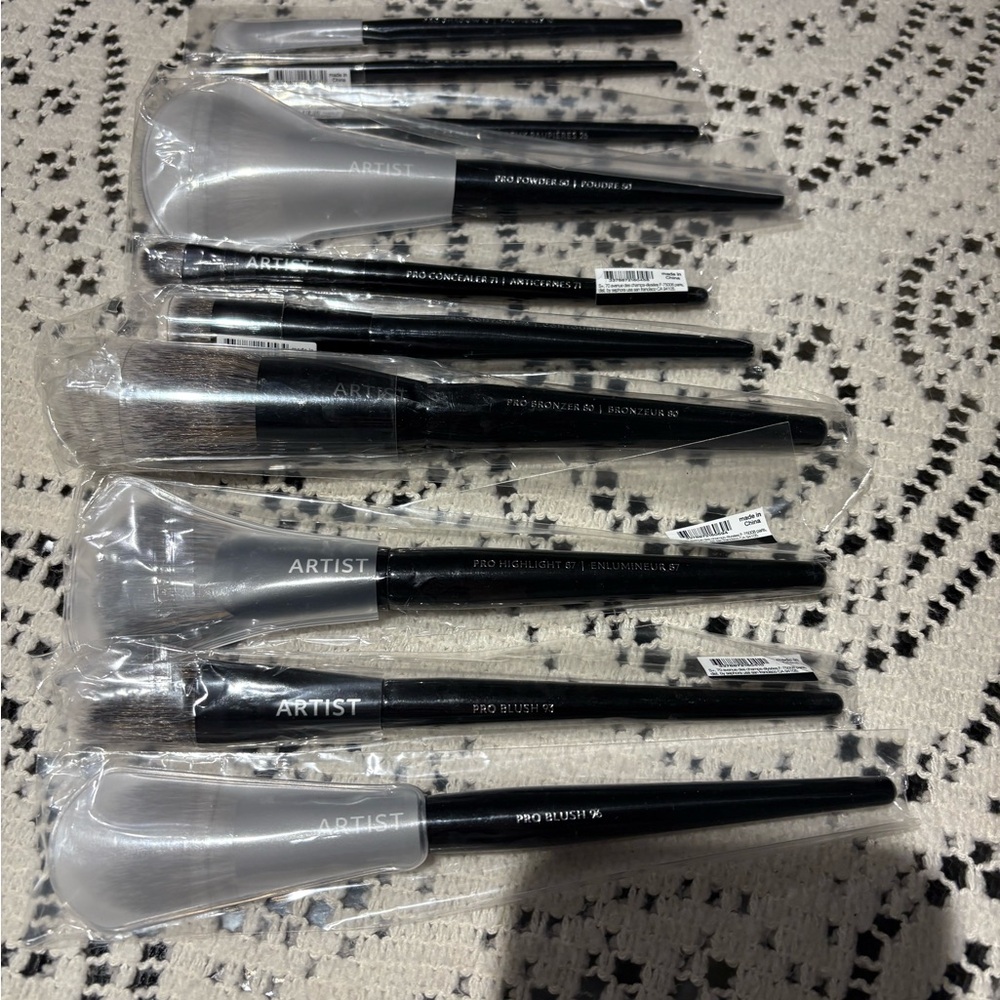 Sephora Black Makeup Brush Set